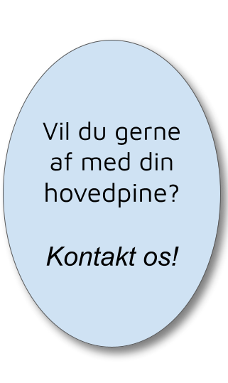 Knap Vil du gerne af med din hovedpine