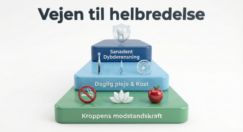Alternativ behandling af paradentose.